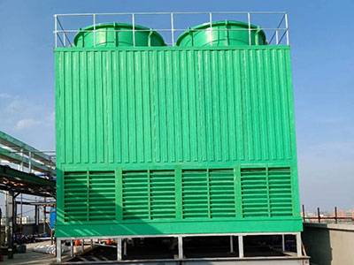 东莞生态园逆流式玻璃钢冷却塔